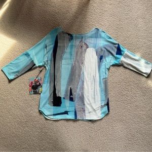 Claire Desjardins Multi Color Knit Top